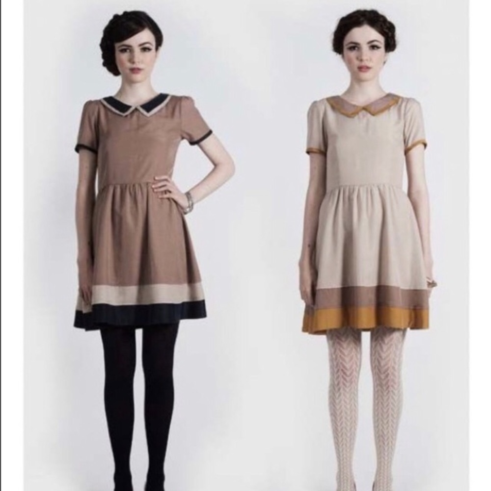Dear Creatures Penny dress navy size med
